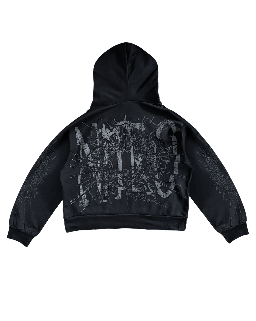 Midnight Black Hoodie