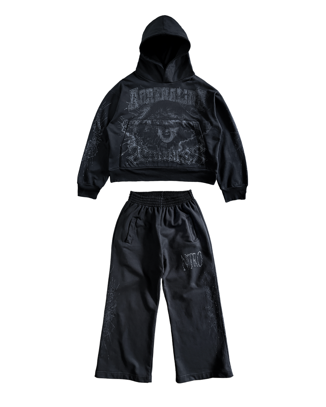 Midnight Black Full Track Suit